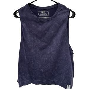 SoulCycle Indigo Purple/Blue Muscle Tank Size Small